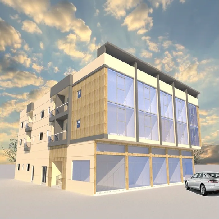 مبنى تجاري